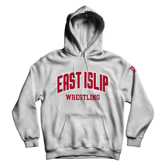 East Islip Wrestling Team Hoodie - Grey
