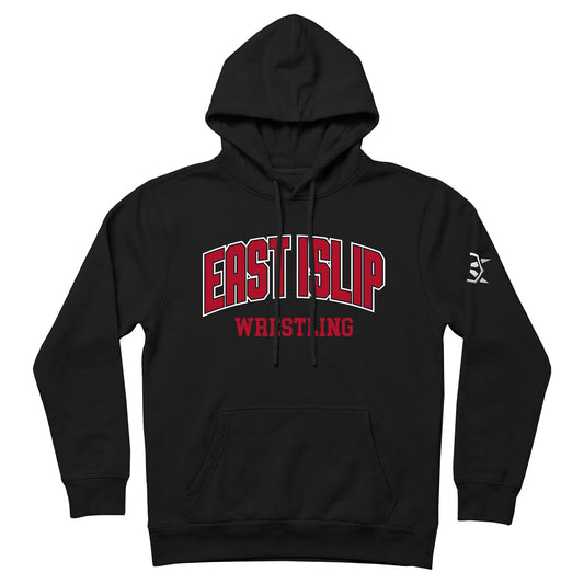 East Islip Wrestling Team Hoodie - Black