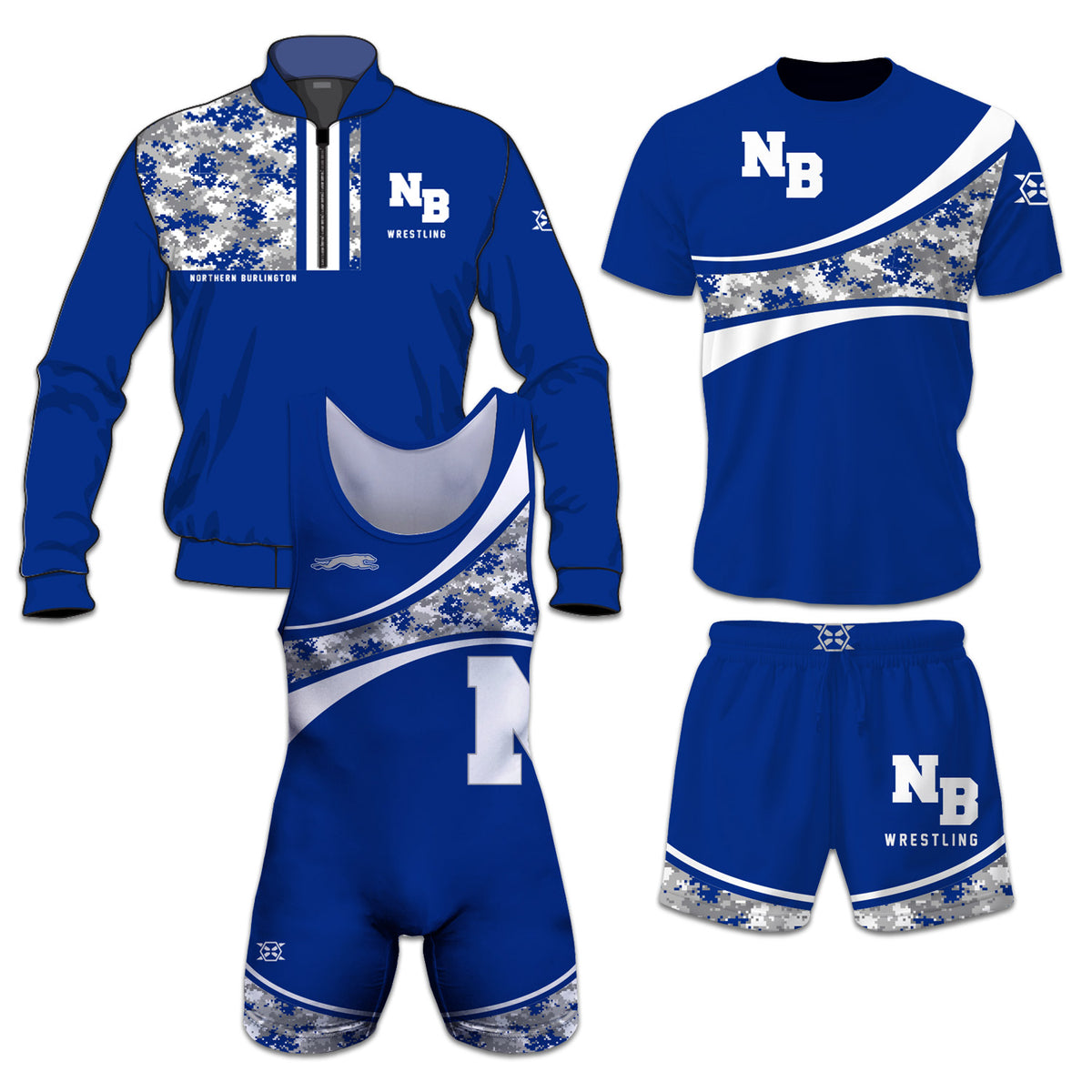 Northern Burlington Wrestling Club Team Bundle