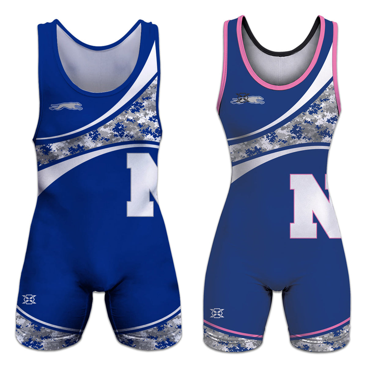 Northern Burlington Wrestling Team Singlet
