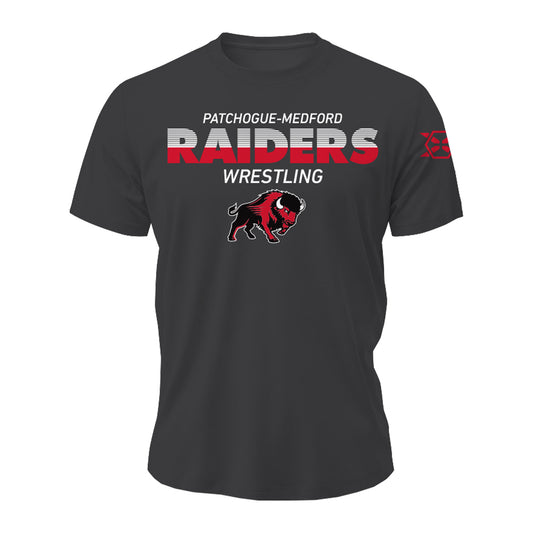 PAT-MED Wrestling Club Team Tee - Black