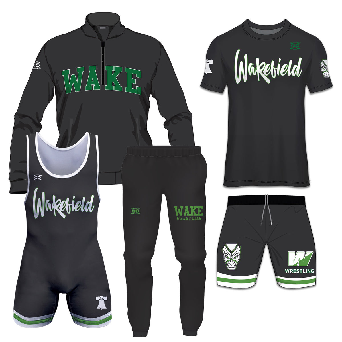 Wakefield Wrestling Team Bundle #1