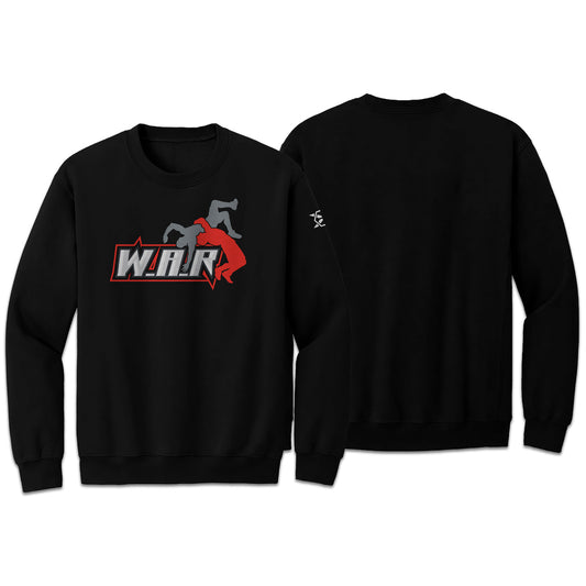 War Zone Wrestling Club Team Crew Neck Sweatshirt