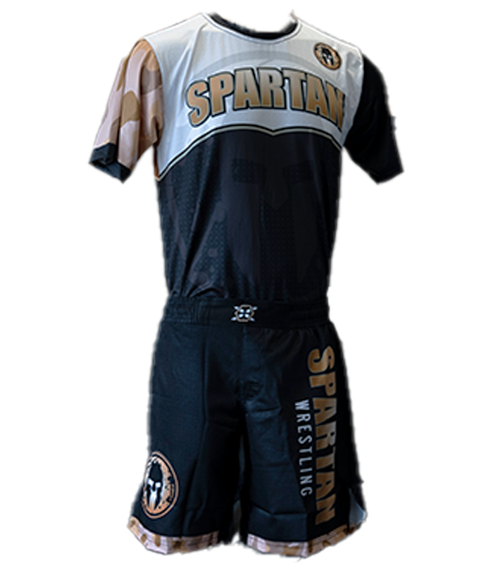 Spartan Desert Camo Fight Combo
