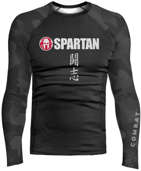 SPARTAN Combat FS Rash Guard - Gray