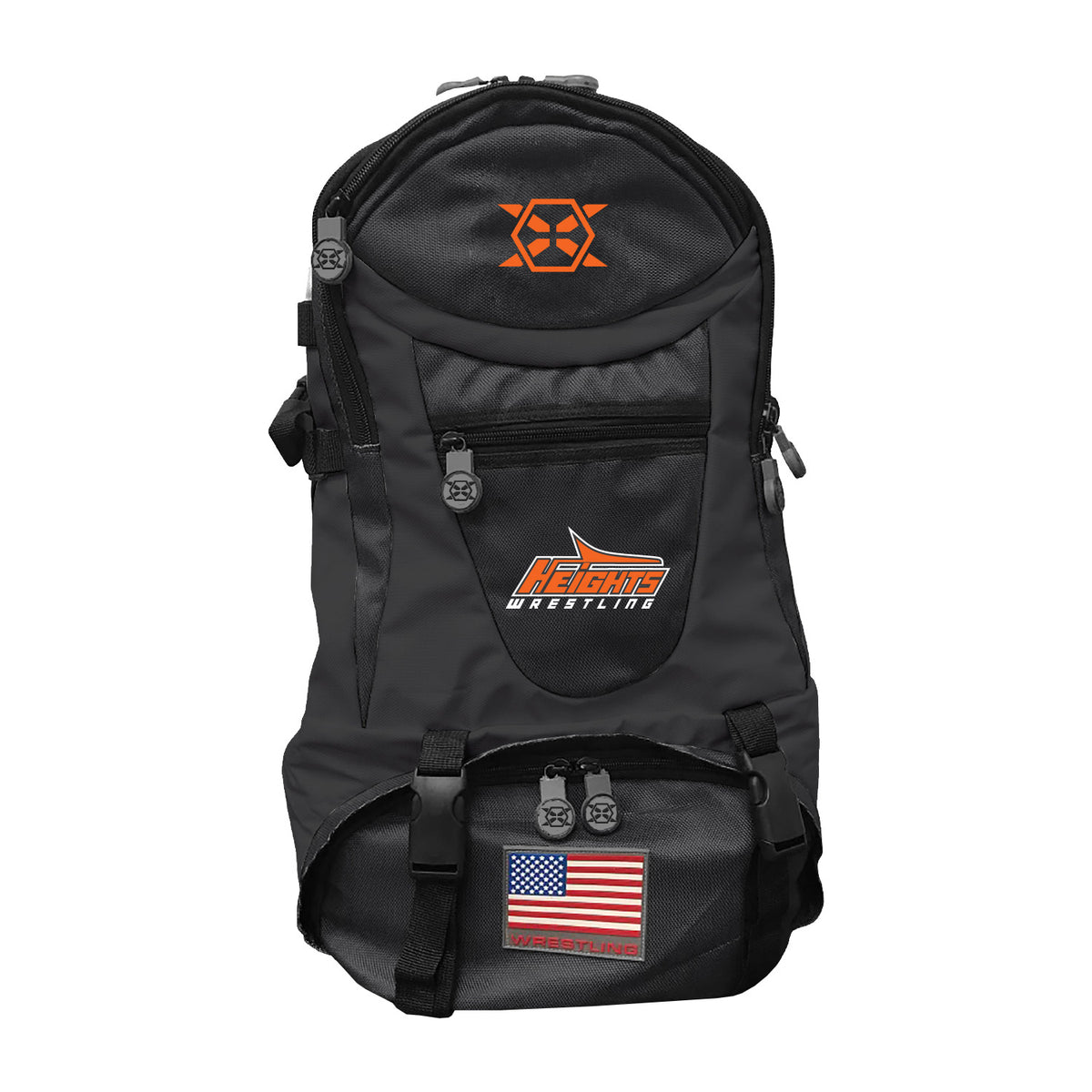 Heights Wrestling Team Gear Backpack
