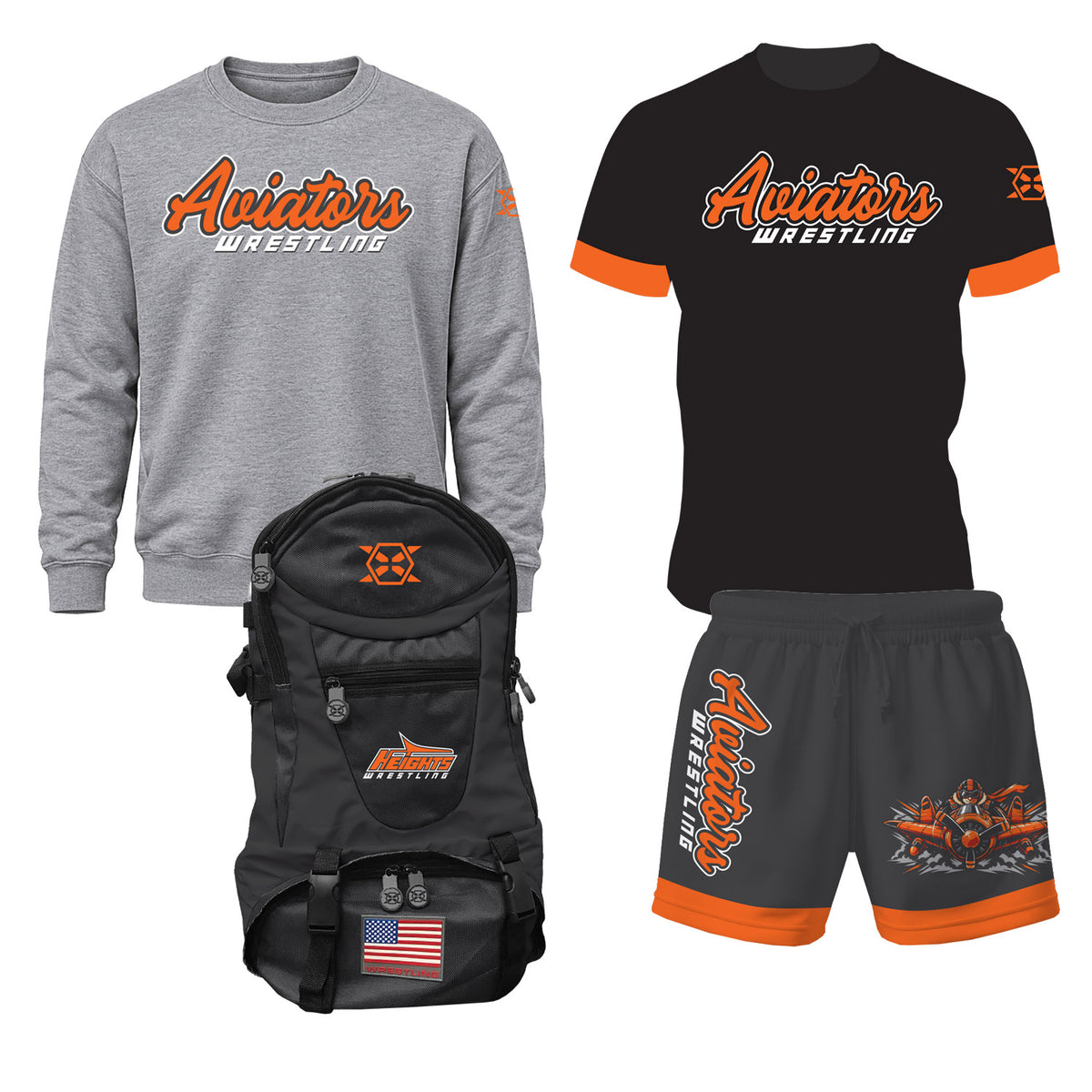 Heights Wrestling Team Bundle #3