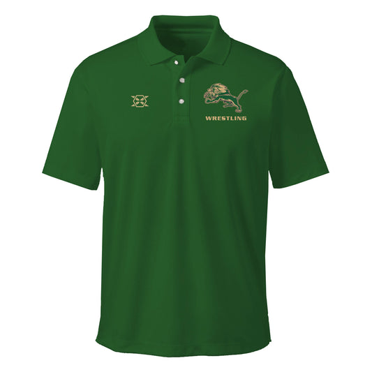 Longwood Wrestling Team Polo - Green