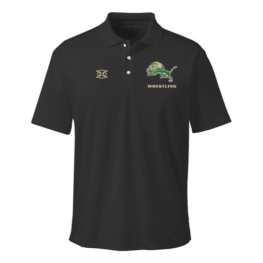 Longwood Wrestling Team Polo - Black