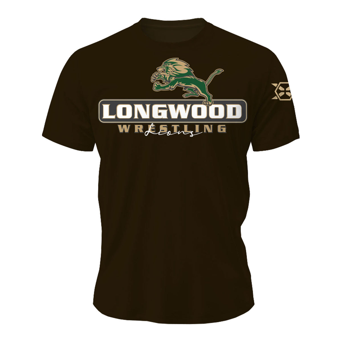 Longwood Wrestling Team Tee - Black