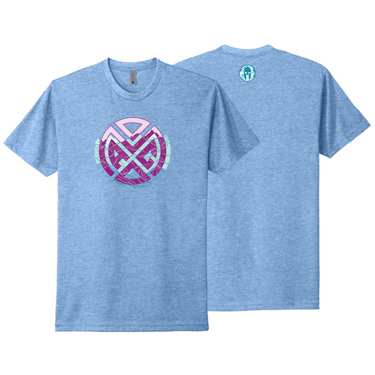 Macaluso Sisters Tee - Baby Blue