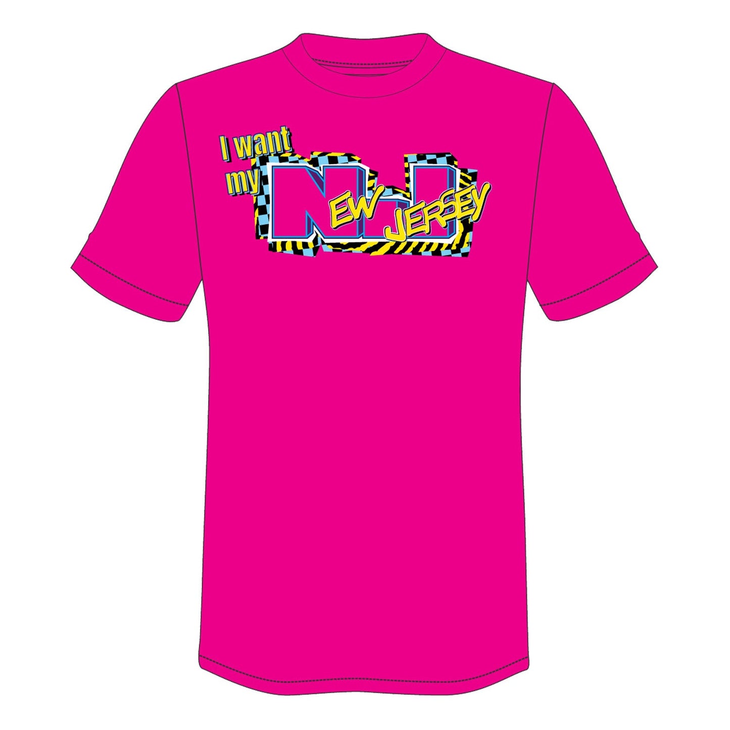 New Jersey Nationals Team Sublimated Tee - Men's & Women (2025)