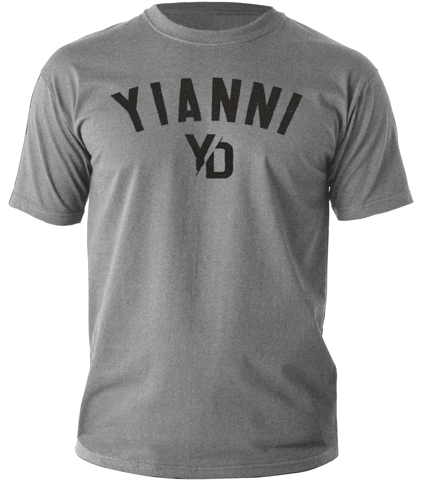 YIANNI - Have Some Nuts Gray Cotton Tee