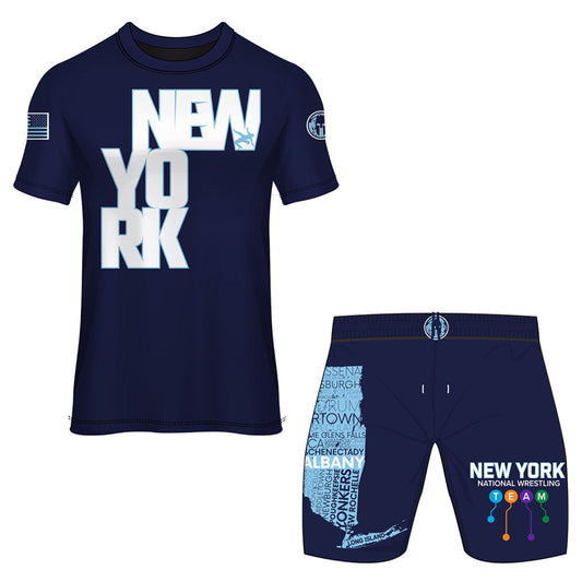 New York Nationals Tee & Shorts Combo (2023)
