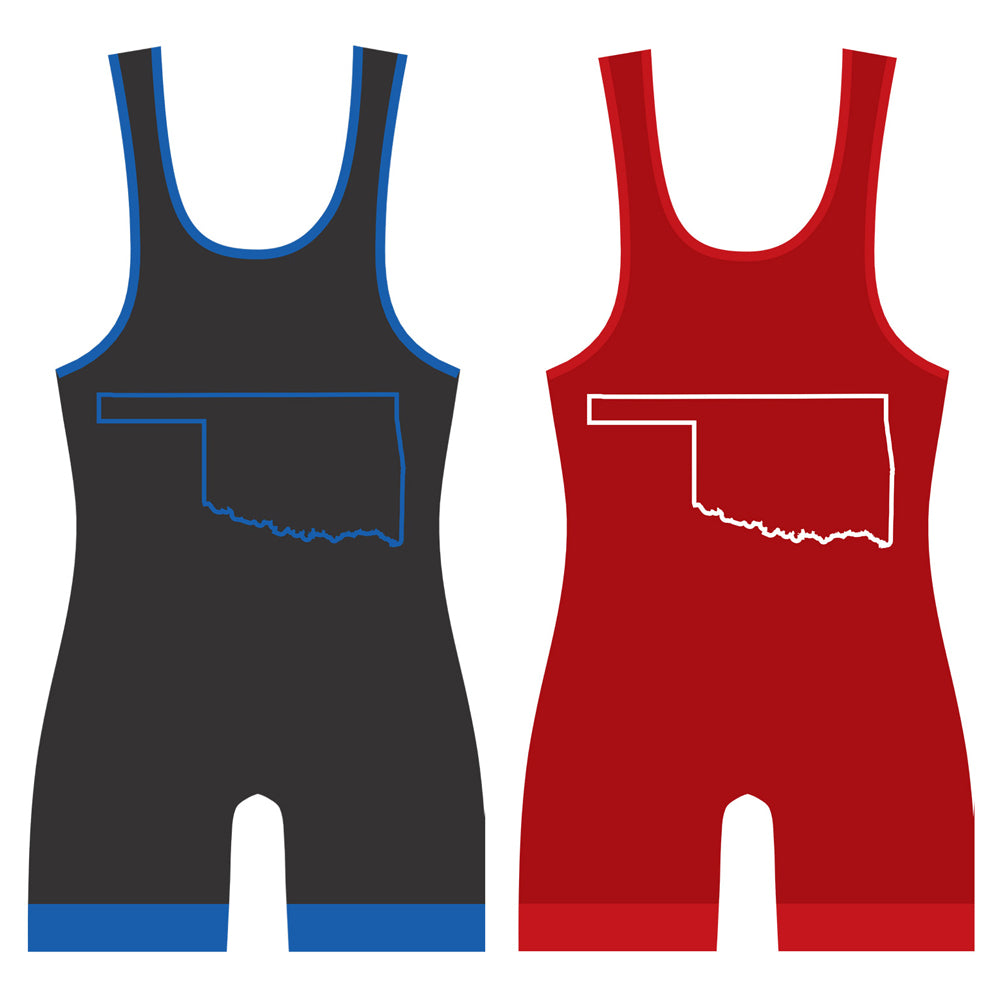 Oklahoma National Team Singlet (Single) - Men & Women's Cut (2024)