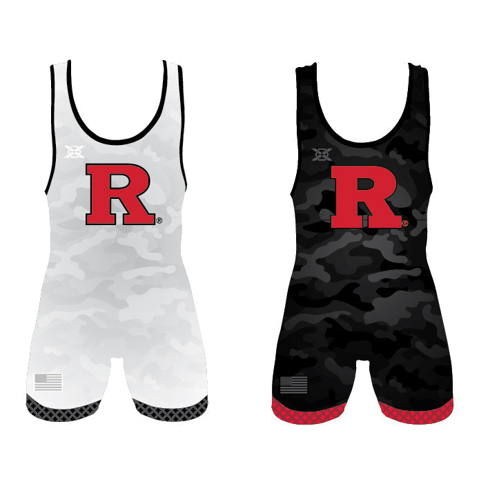 New Jersey Rutgers Wrestling Singlet (Single) - Adult & Youth
