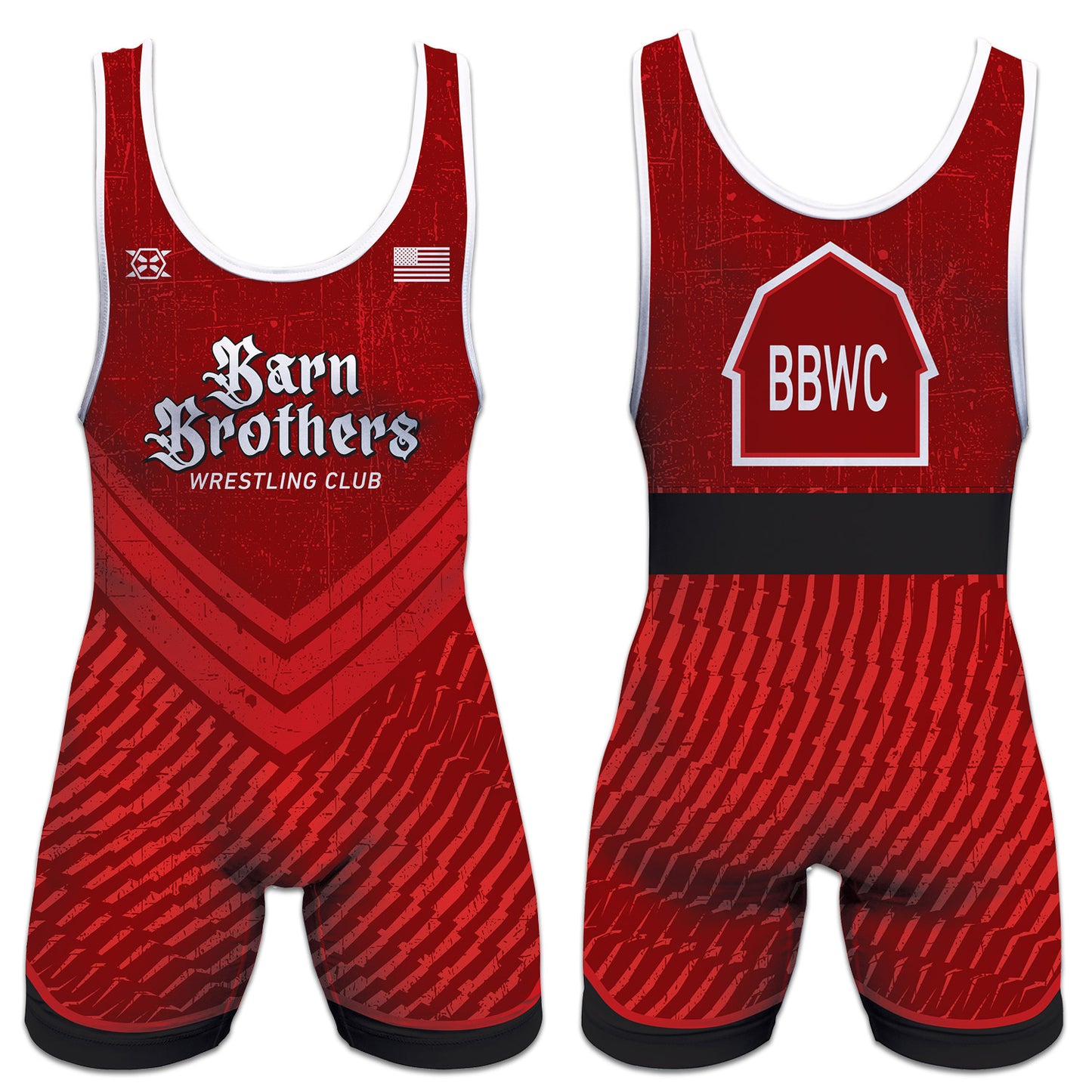 Barn Brothers Wrestling Club Singlet