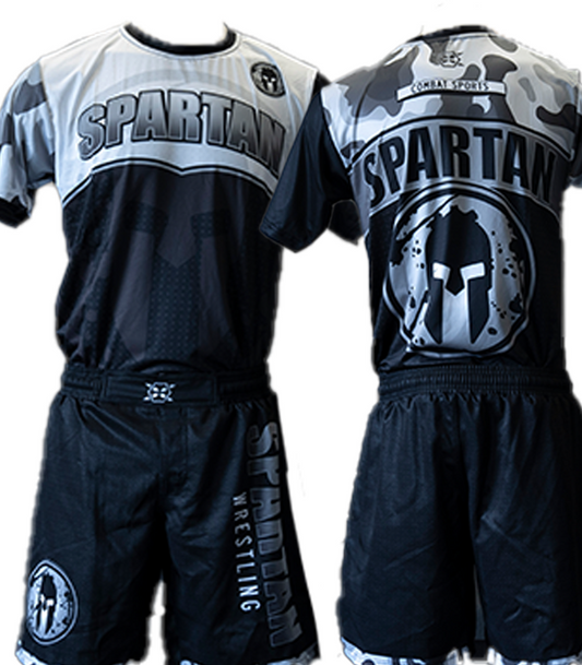 Spartan Snow Camo Fight Combo