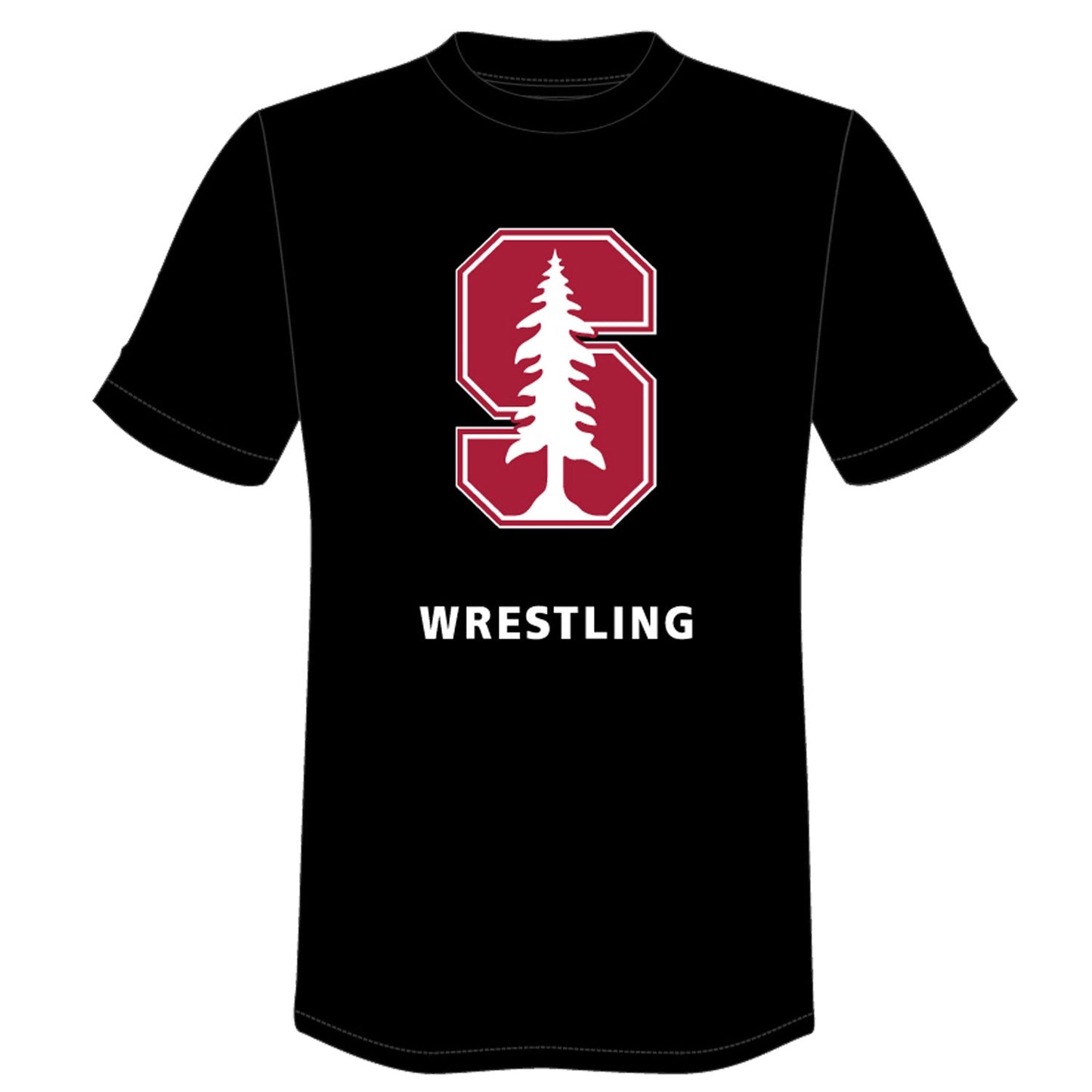 Stanford Wrestling Team - Red or Black Tee