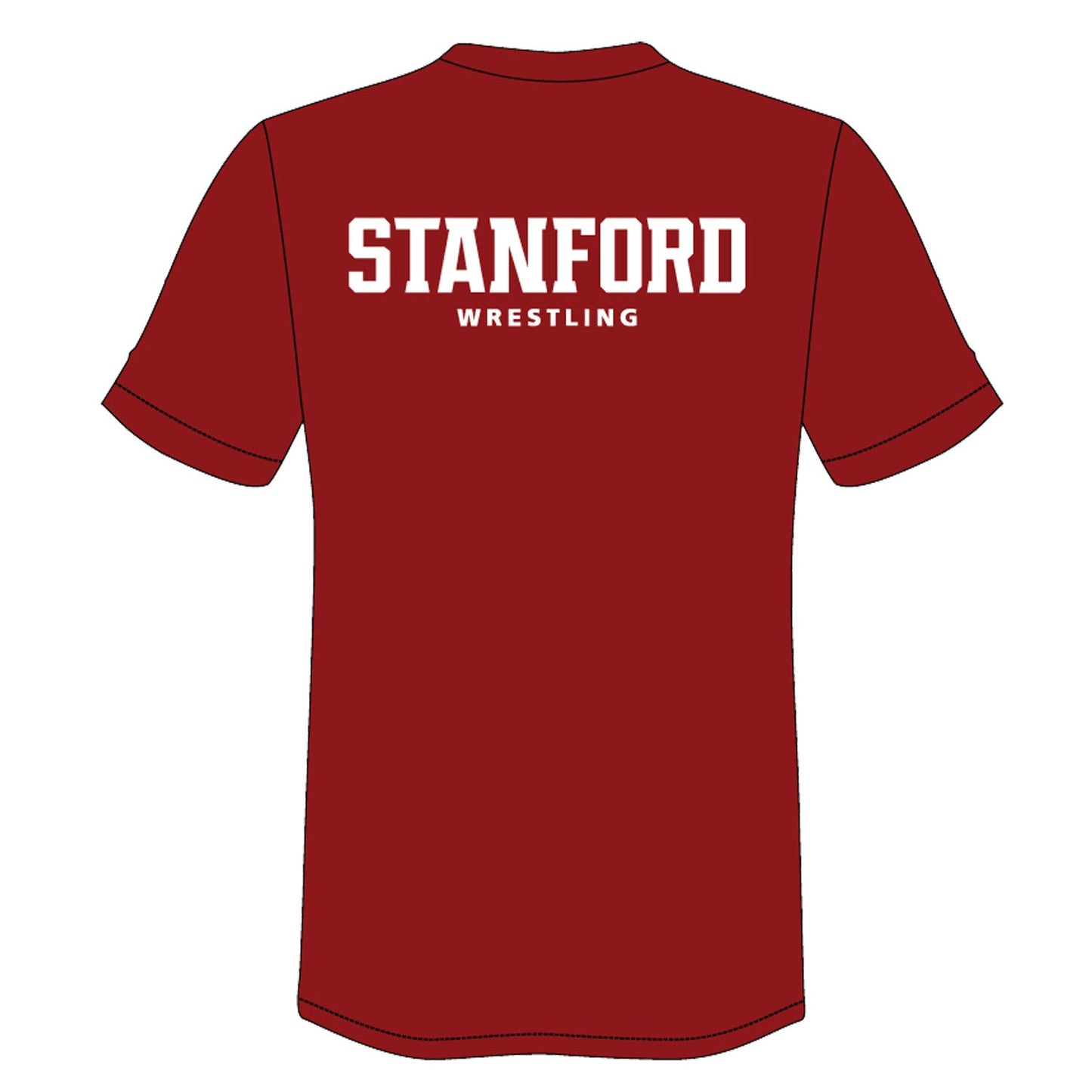 Stanford Wrestling Team - Red or Black Tee