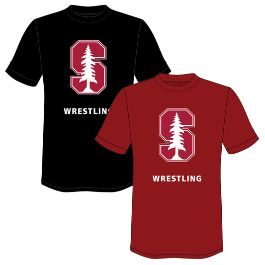 Stanford Wrestling Team - Red or Black Tee