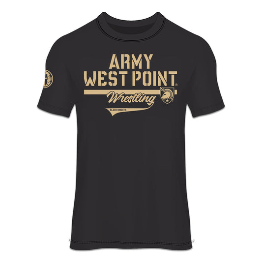 West Point Wrestling Cotton Tee - Black