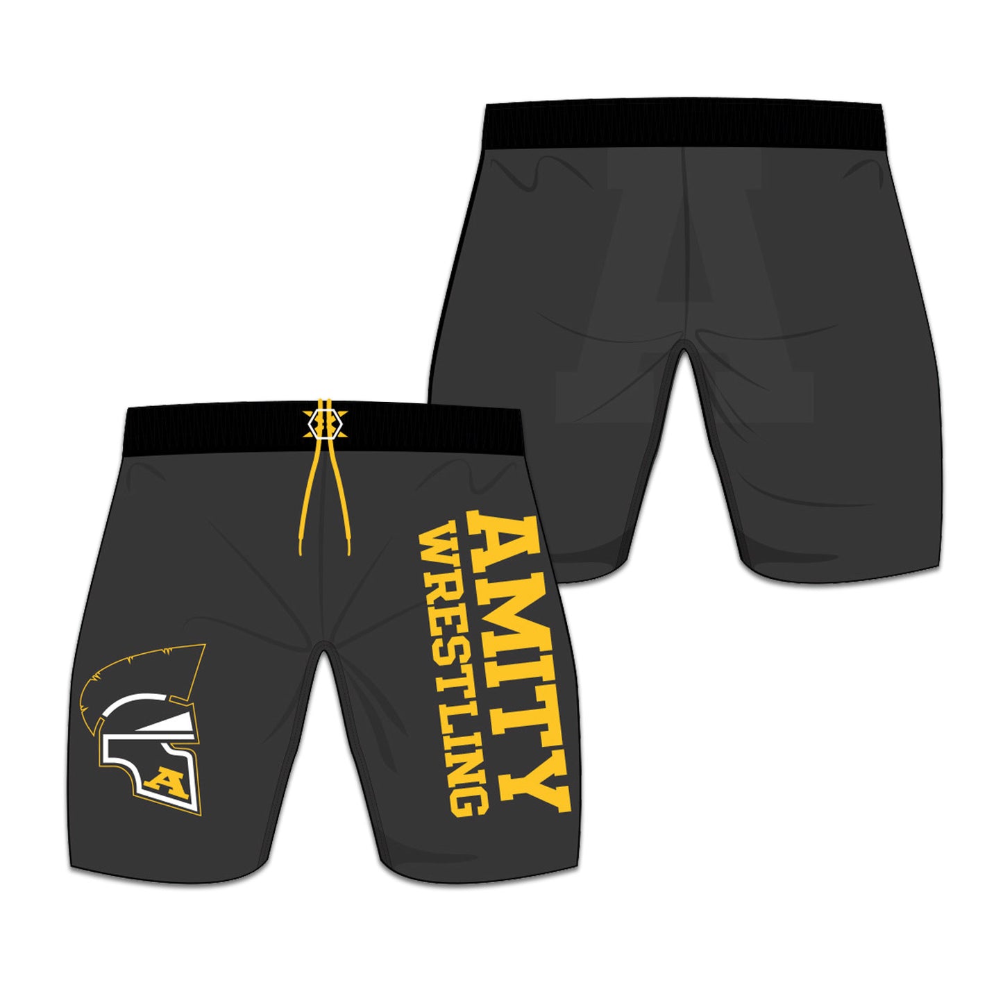 Amity Wrestling Club Tee & Shorts Bundle