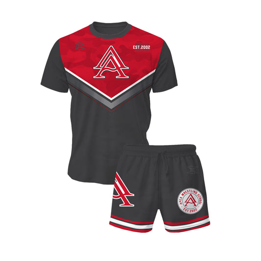 Apex Wrestling Club Team Tee & Shorts Bundle
