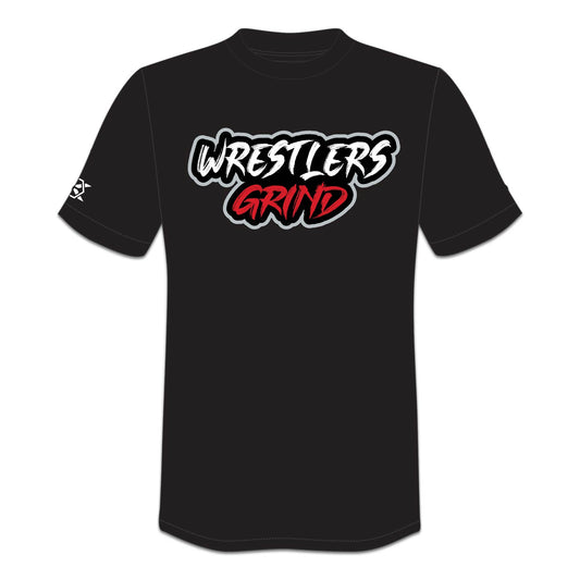 Wrestlers Grind Team Tee - Black