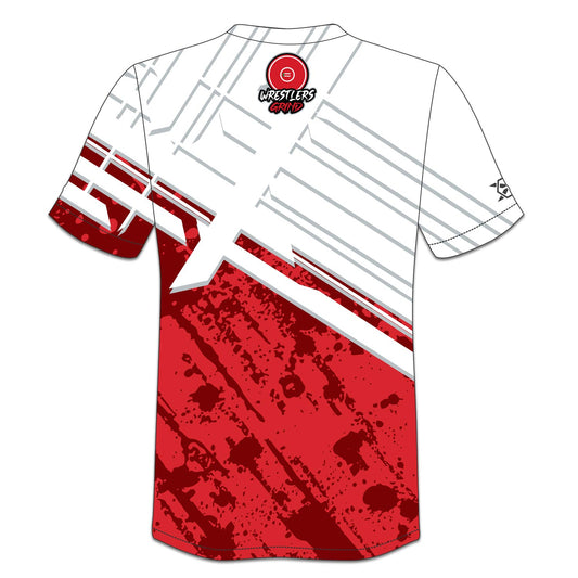 Wrestlers Grind Team Tee - White