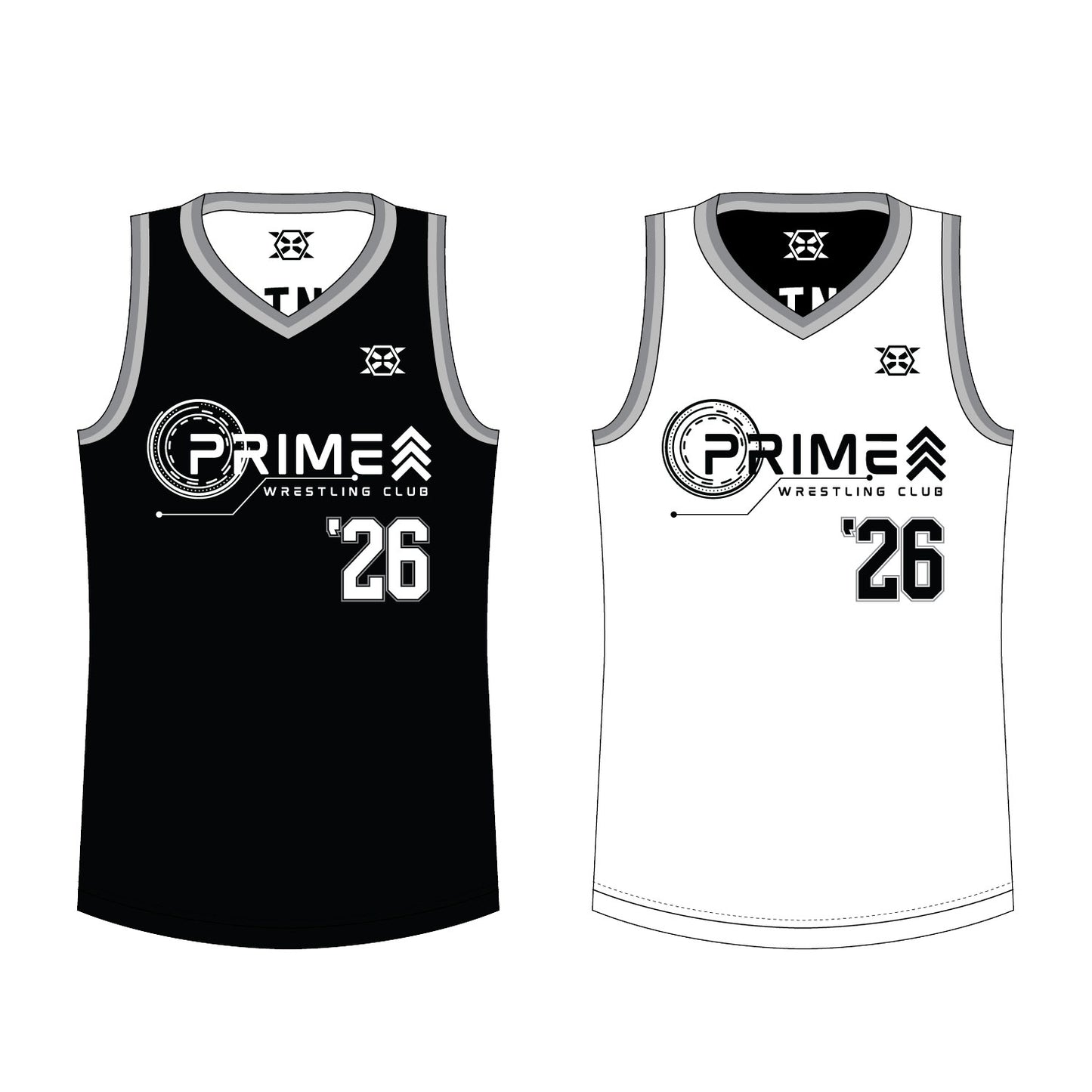 Prime Wrestling Club Reversible Basketball Jersey